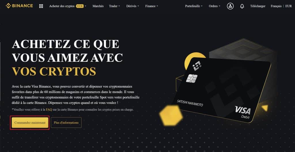 Binance Demande CB