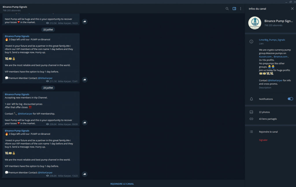 Binance Pump Signals Telegram