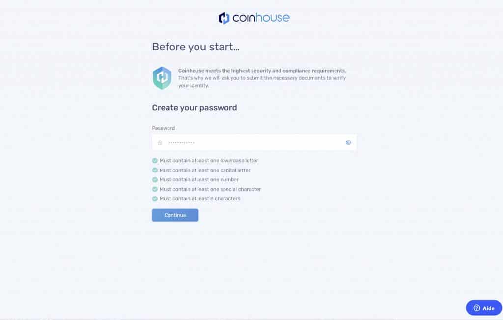 Coinhouse inscription 2