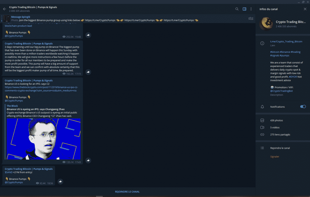 Crypto Trading Bitcoin Telegram