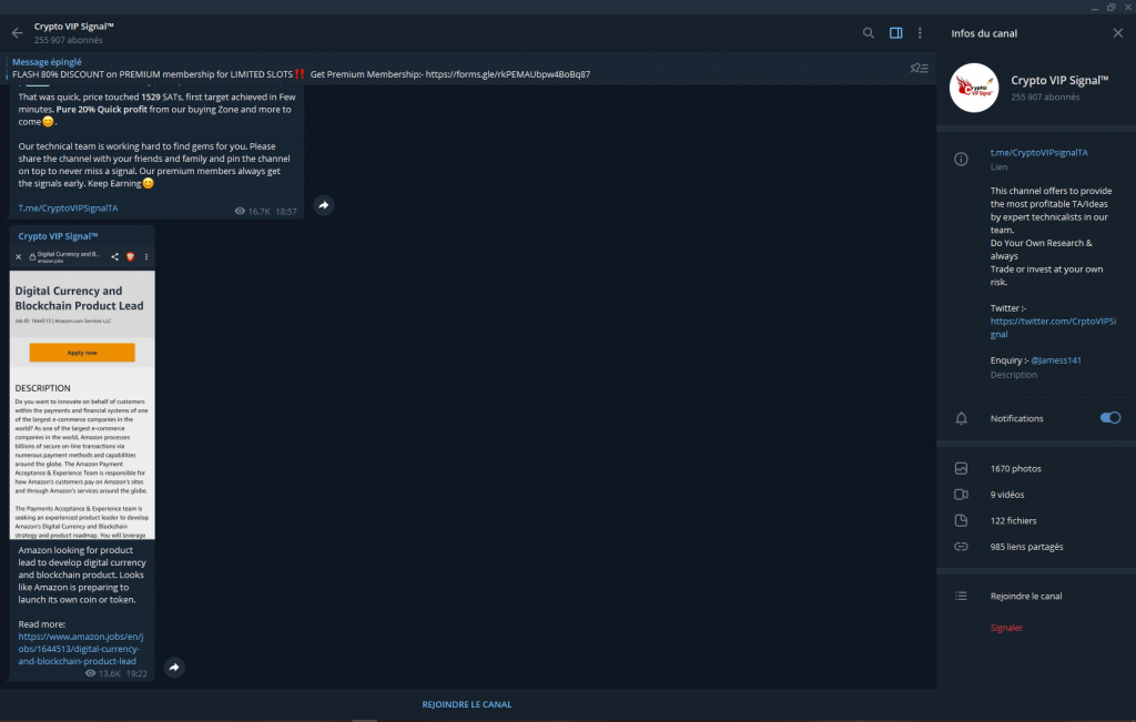 Crypto VIP Signal Telegram