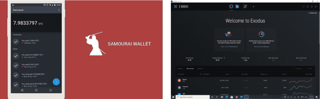 Portefeuille logiciel crypto