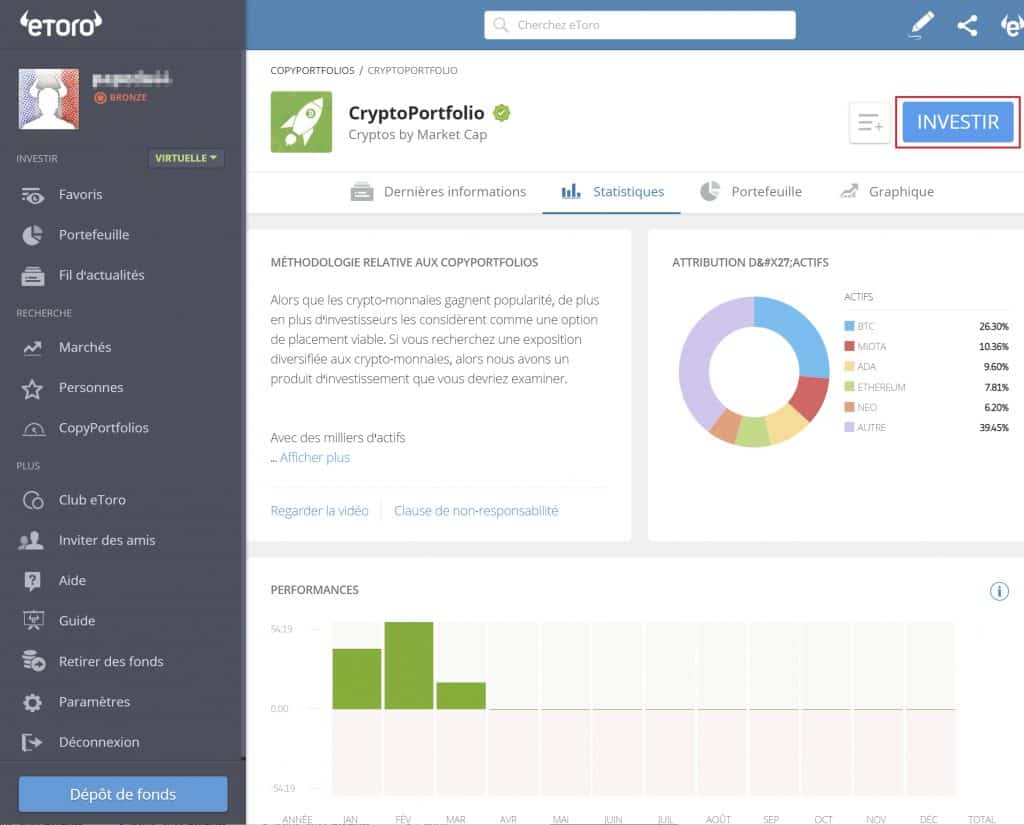CopyPortfolio 2 eToro